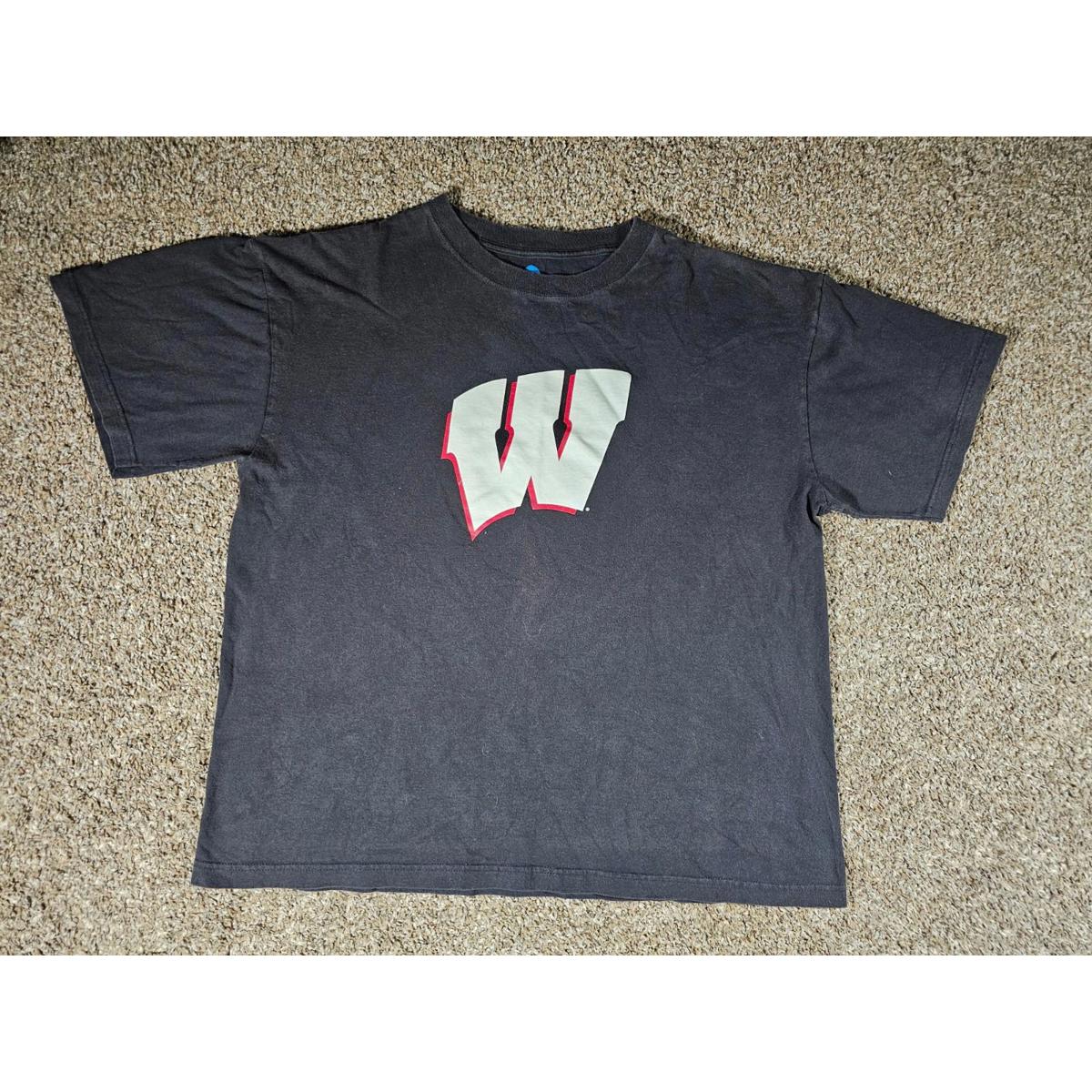 Wisconsin Badgers Ka Inc Charcoal Xl TShirt Ncaa